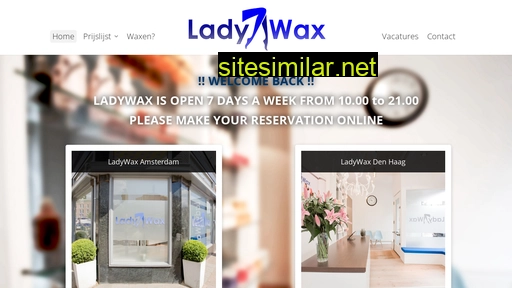 Ladywax similar sites