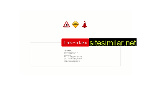 lakrotex.nl alternative sites