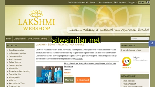 Lakshmiwebshop similar sites