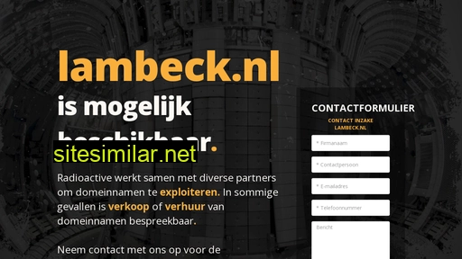 lambeck.nl alternative sites