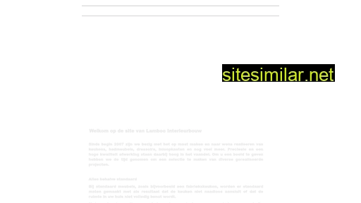 lamboointerieurbouw.nl alternative sites