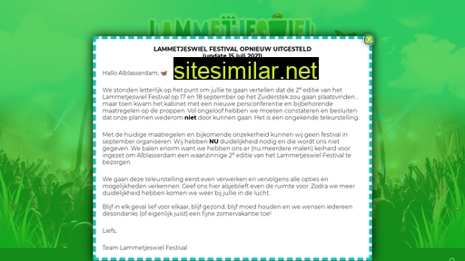 lammetjeswielfestival.nl alternative sites