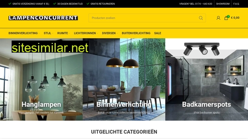 lampenconcurrent.nl alternative sites