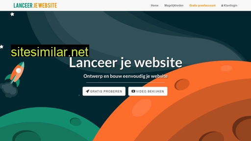 lanceerjewebsite.nl alternative sites
