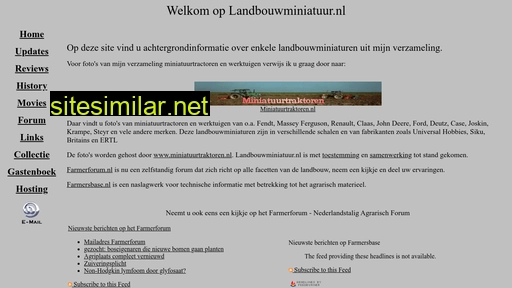 landbouwminiatuur.nl alternative sites