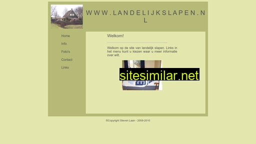 landelijkslapen.nl alternative sites