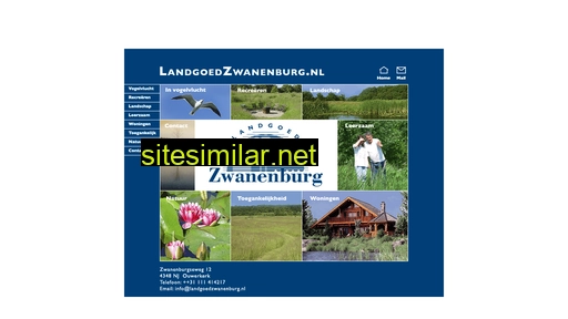 landgoedzwanenburg.nl alternative sites