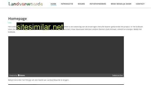 landvanwaarde.nl alternative sites