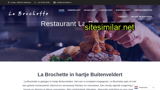 la-brochette.nl alternative sites