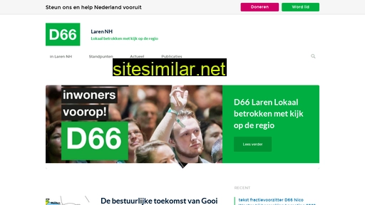 laren.d66.nl alternative sites