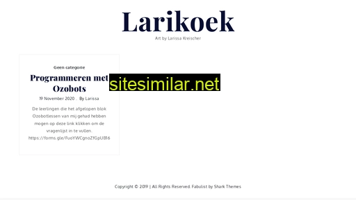larikoek.nl alternative sites