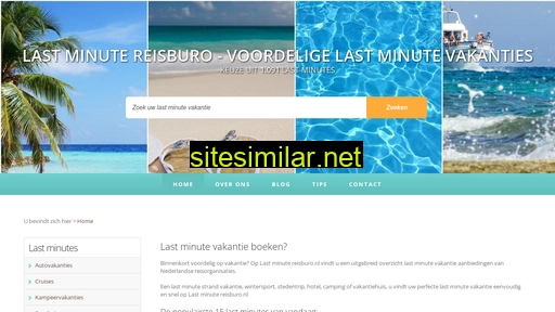 lastminutereisburo.nl alternative sites