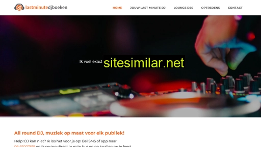 lastminutedjboeken.nl alternative sites
