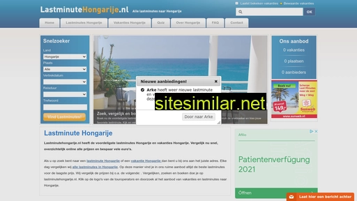 lastminutehongarije.nl alternative sites