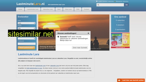 lastminutelara.nl alternative sites