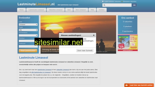 lastminutelimassol.nl alternative sites