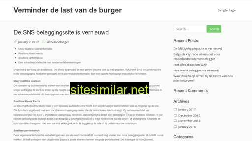 lastvandeburger.nl alternative sites