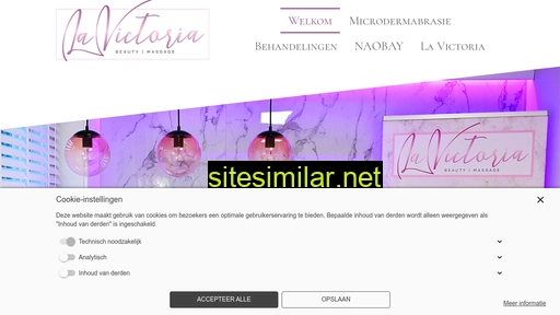 lavictoriabeauty.nl alternative sites