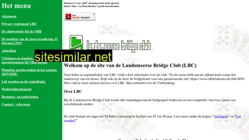 lbc-landsmeer.nl alternative sites