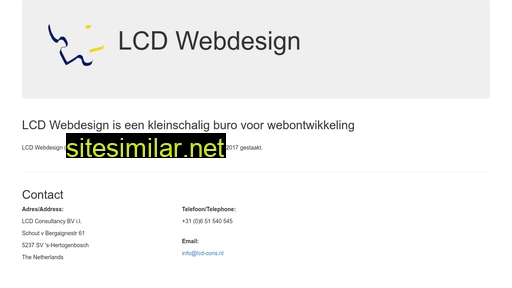 lcd-web.nl alternative sites