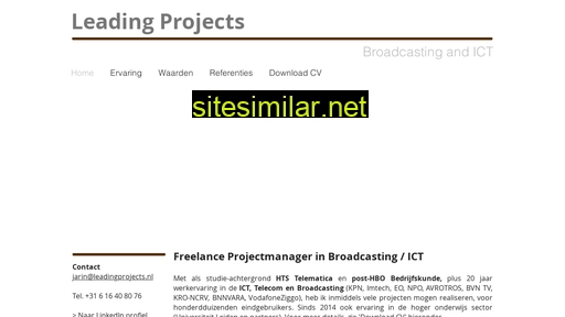 leadingprojects.nl alternative sites