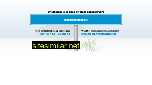 leadsleadsleads.nl alternative sites