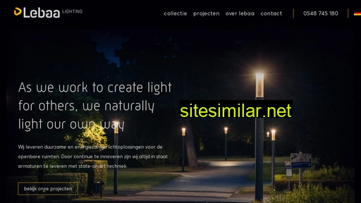 lebaa-lighting.nl alternative sites