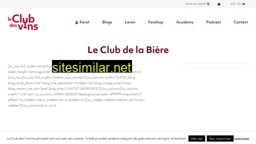 leclubdelabiere.nl alternative sites