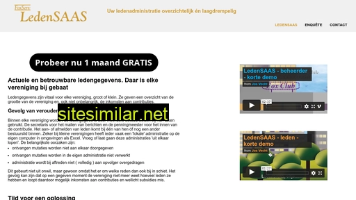 ledensaas.nl alternative sites