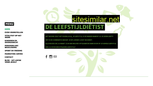 leefstijldietist.nl alternative sites