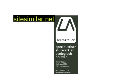 leematelier.nl alternative sites