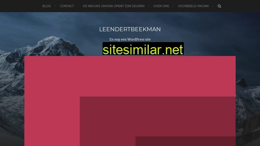 Leendertbeekman similar sites