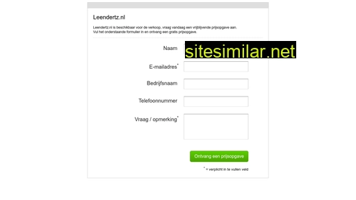 leendertz.nl alternative sites