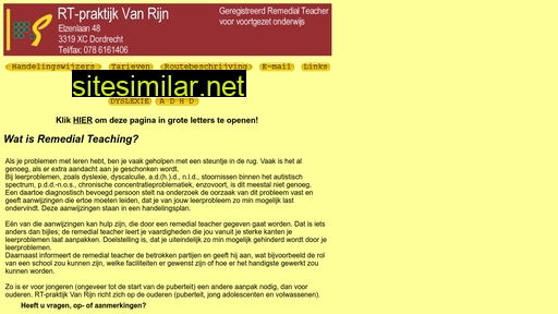 leerbelemmeringen.nl alternative sites