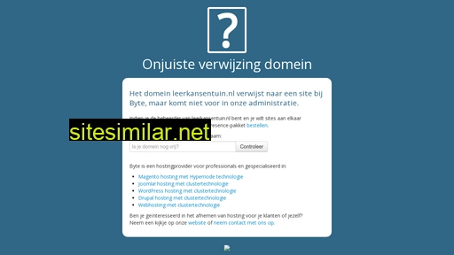 leerkansentuin.nl alternative sites