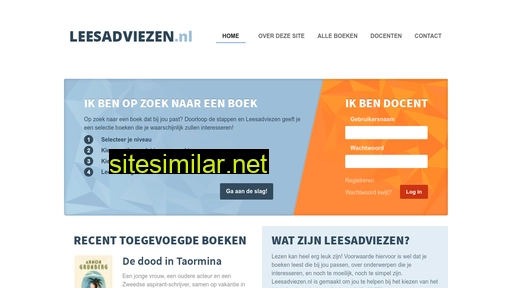 leesadviezen.nl alternative sites
