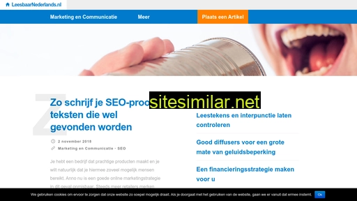 leesbaarnederlands.nl alternative sites