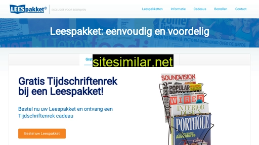 leespakket.nl alternative sites
