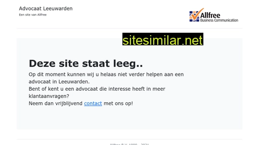 Leeuwarden-advocatenkantoor similar sites