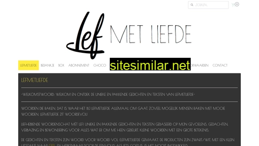 lefmetliefde.nl alternative sites