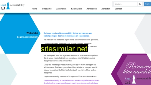 legalaccountability.nl alternative sites