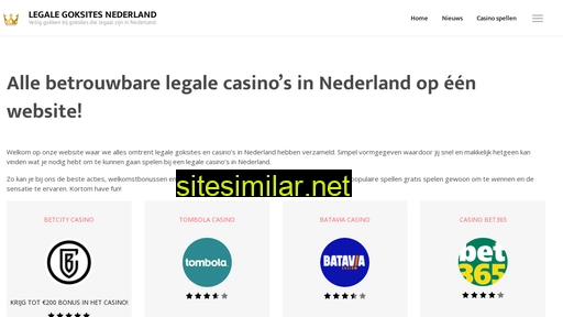 legalegoksites.nl alternative sites
