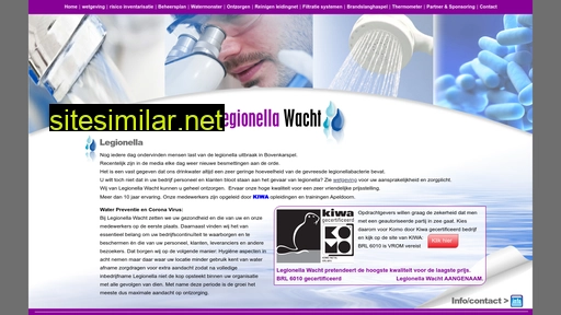 legionellawacht.nl alternative sites