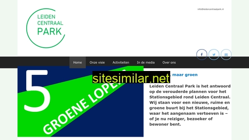 leidencentraalpark.nl alternative sites