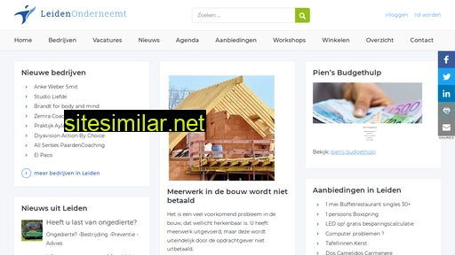 leidenonderneemt.nl alternative sites