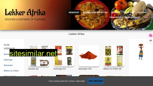 lekkerafrika.nl alternative sites