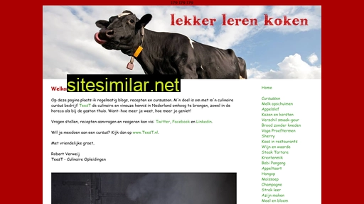 lekkerlerenkoken.nl alternative sites