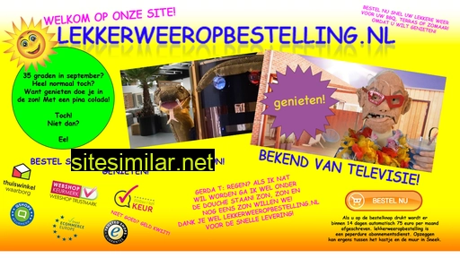 lekkerweeropbestelling.nl alternative sites