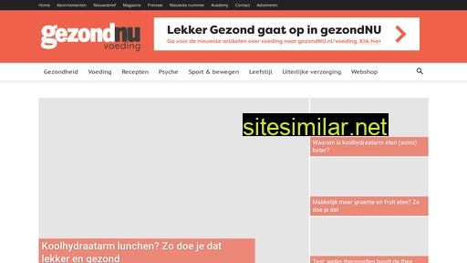 lekkergezond.nl alternative sites