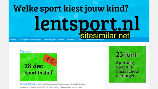 lentsport.nl alternative sites